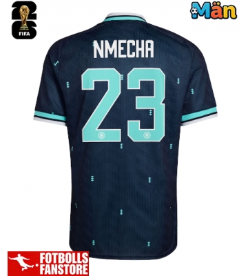 Tyskland Felix Nmecha #23 Bortatröja VM 2026 Kortärmad
